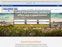 Tablet Screenshot of mediazionecasa.com